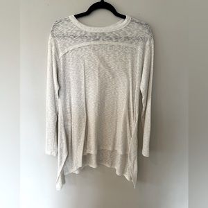 Bobeau textured long sleeve